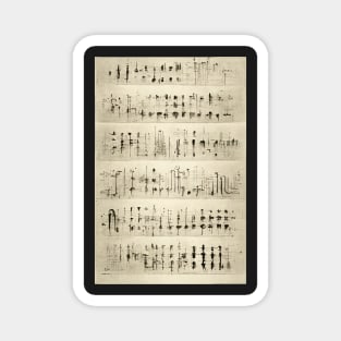 Musical Notes Pattern, perfect gift for all musicans and those who can't live without music #5 Magnet