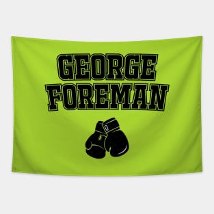 George Foreman Boxing Tshirt Tapestry