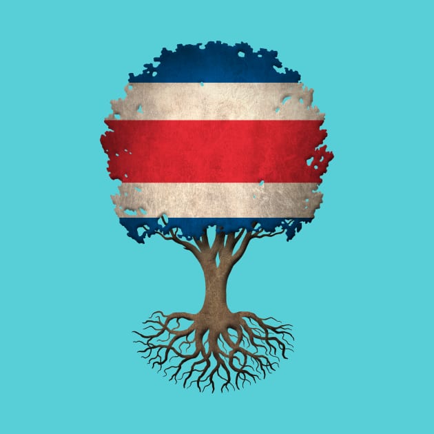 Tree of Life with Costa Rican Flag by jeffbartels