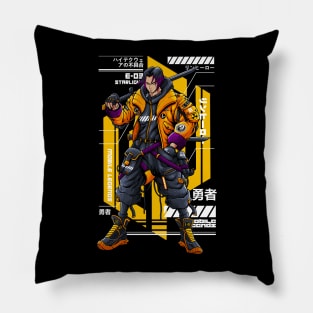 The Hero of Skin Game Pillow