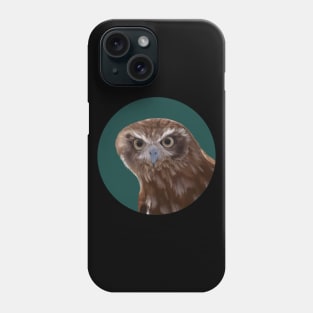 Funny Curious Burrowing Owl Phone Case