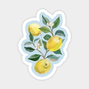 Luscious Lemon Branch Magnet