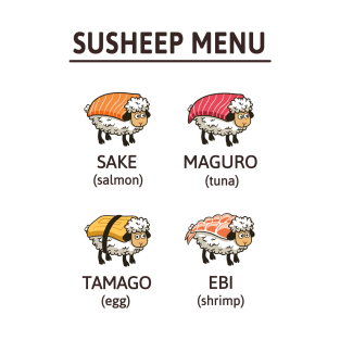 Susheep Menu T-Shirt