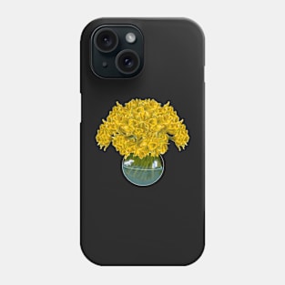 STYLISED ST DAVID DAFFODILS Phone Case