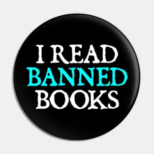 I Read Banned Books Pin