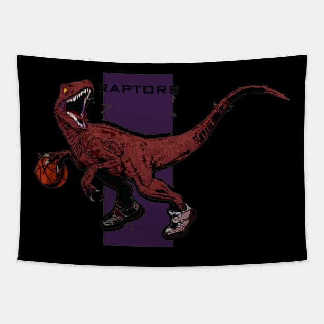 Raptors Tapestry by arxitrav