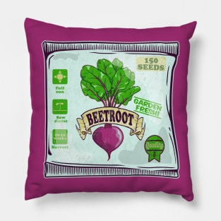 Beetroot seeds beet farm Pillow