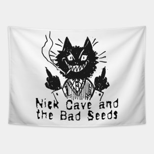 nick cave and the bad cat Tapestry