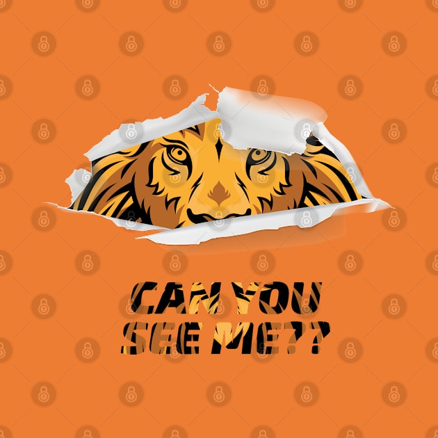 Can you see me lion hiding by STUDIOVO