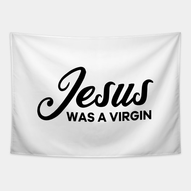 Jesus Christ Virgin Tapestry by thelamboy