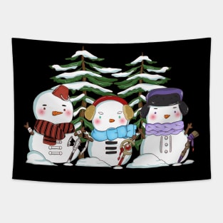 Frieren: Beyond Journeys End Snowmen Tapestry