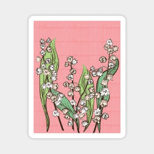 Lily of the Valley Magnet