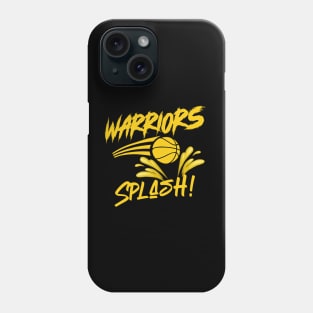 Warriors Splash Phone Case