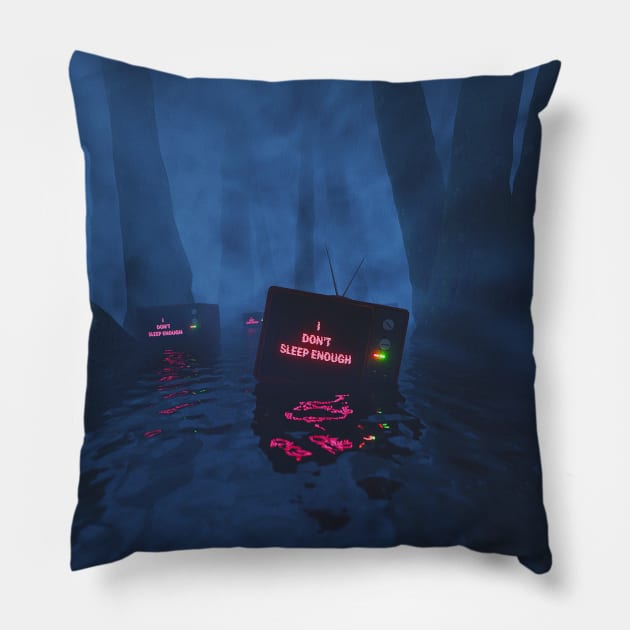 I Need Sleep Pillow by devansh