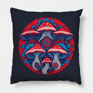 Amanita mushrooms Pillow