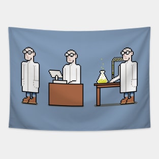 Three Scientists Tapestry