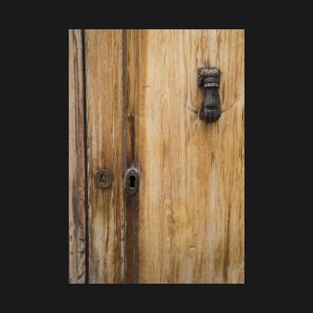 Grainy wooden door. by sma1050