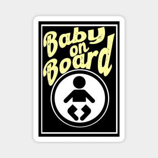 Baby on Board Pregnancy Magnet