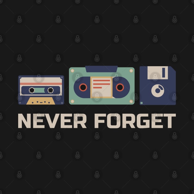 Never Forget - Old Retro Tech - Retro Color by Can Photo