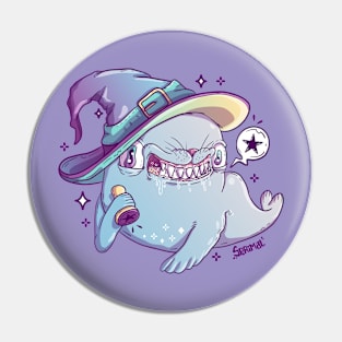 Magical seal magic pun Pin