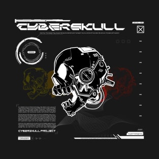 Cyber skull T-Shirt