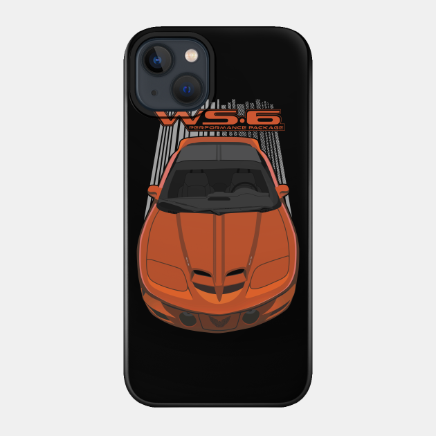 Pontiac Trans Am WS6 4thgen - Orange - Orange Ws6 - Phone Case