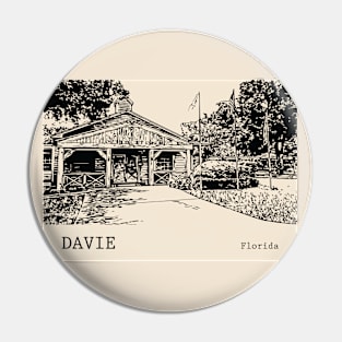 Davie Florida Pin