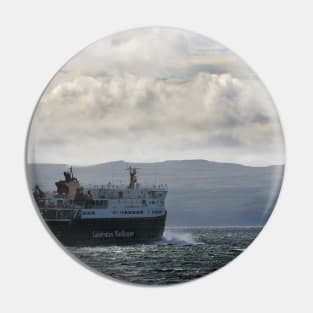 The CalMac Ferry heading from Uig to the Outer Hebrides Pin