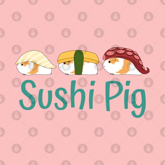 Sushi Guinea Pig by LulululuPainting