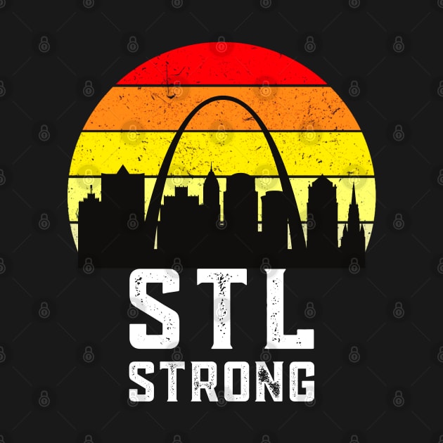 STL Strong - Saint Louis, Missouri by E.S. Creative