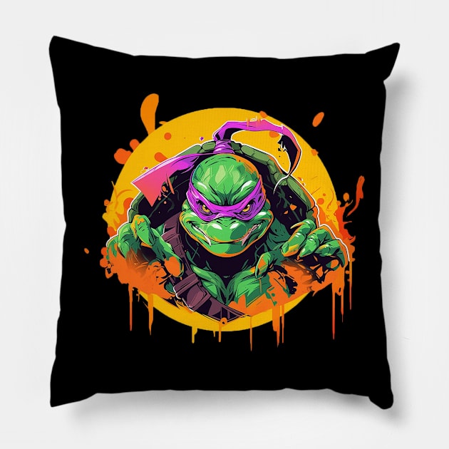 donatello Pillow by Ninja banana