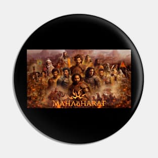 Mahabharat Artwork Pin