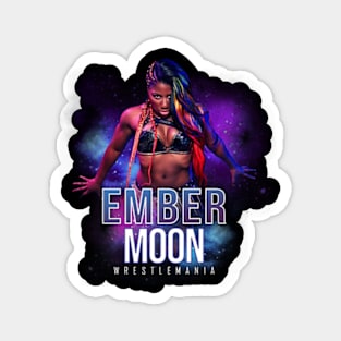 ember moon wrestle Magnet