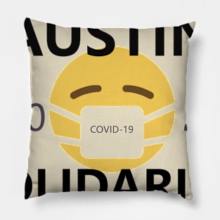 Austin Coronavirus Solidarity Pillow