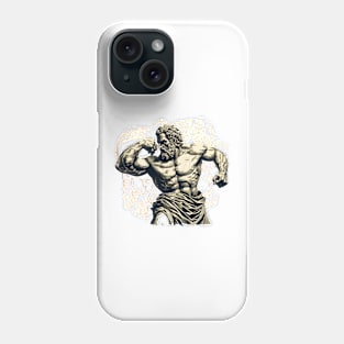 Greek God Muscles Tee Phone Case