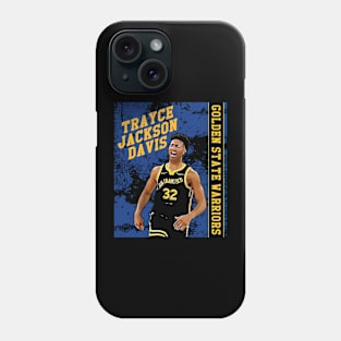 Trayce jackson davis || golden state Basketball Phone Case