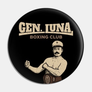 General Luna Boxing Club Pin