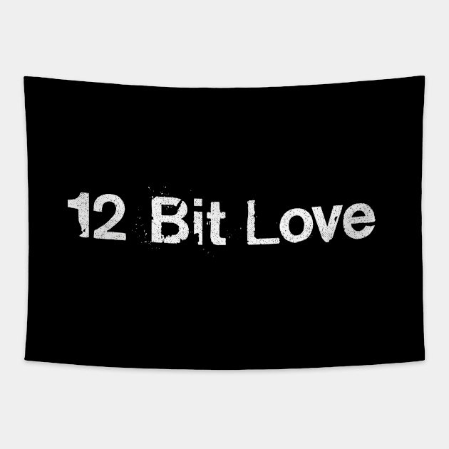 12 Bit Love /\/\/ Music Producer Design Tapestry by DankFutura