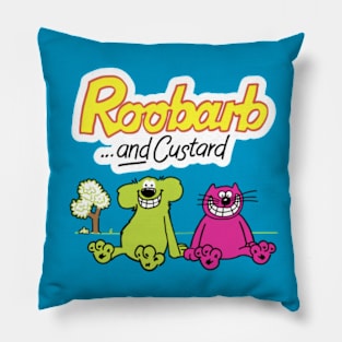 Roobarb and Custard Pillow