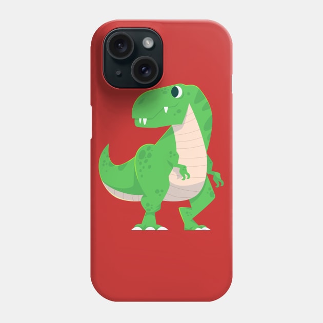 T Rex Phone Case by Mako Design 