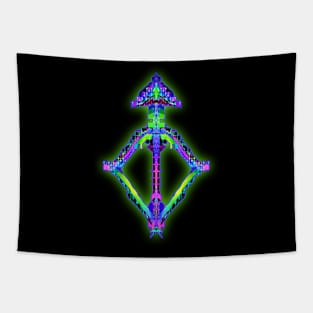 Sagittarius 5c Black Tapestry