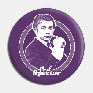 Phil Spector // Retro Fan Art Deisgn Pin