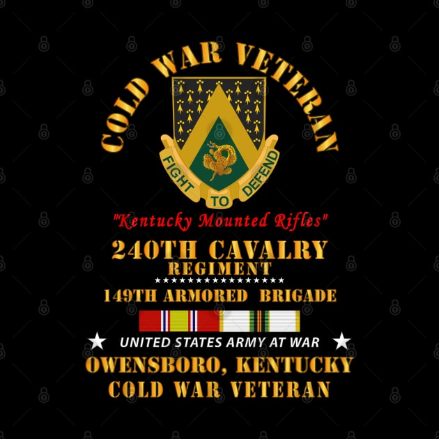 Cold War Vet -  240th Cavalry Regiment - Owensboro, Kentucky w COLD SVC by twix123844