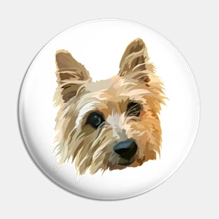 Yorkie doodle Pin