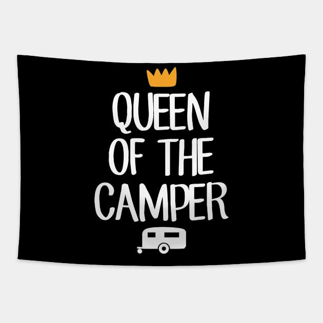 Queen of the camper Tapestry by captainmood