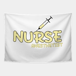 Nurse Anesthetist (CRNA) Yellow Tapestry