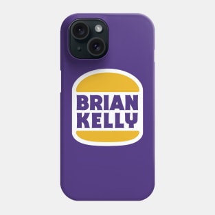 Brian Kelly, Whopper of a Hire // Retro Logo Parody Phone Case