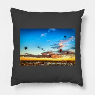 Albuquerque Hot Air Balloon Fiesta Pillow