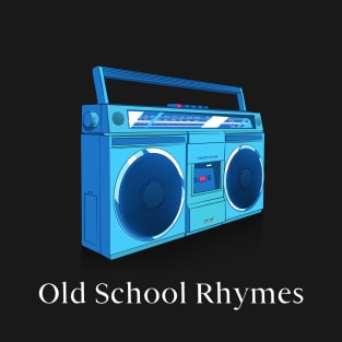 Old School Rhymes Hip Hop T-Shirt