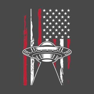 Aliens with a flag T-Shirt